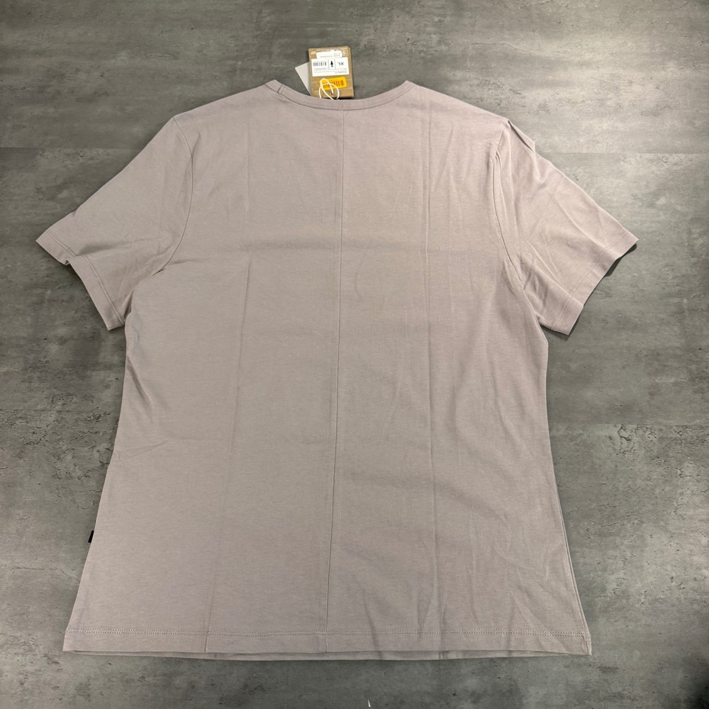On Cloud Graphic T Shirt Mens XL Zinc Taupe Grey Organic Cotton Logo Swiss Tee - Picture 2 of 11